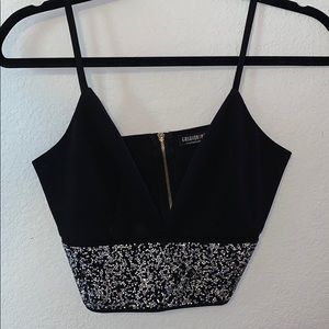 fashion nova sparkly top